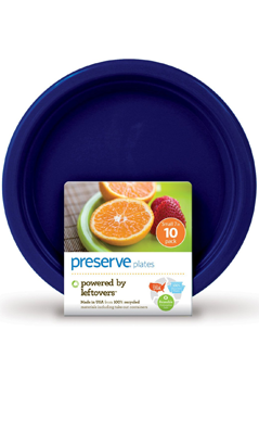 PRESERVE: On The Go Plate Midnight Blue Small 1 ct