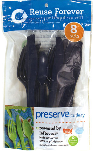 PRESERVE: Everyday Cutlery Midnight Blue 24 pcs