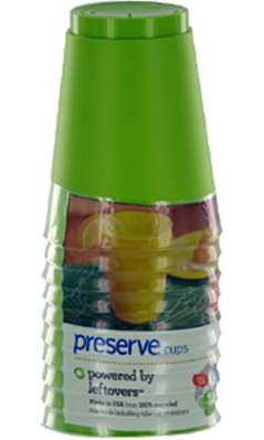 PRESERVE: On The Go Cups Green Apple 16 oz