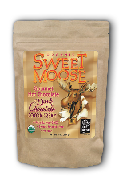 FunFresh Foods: Organic Sweet Moose Dark Chocolate Cocoa 8oz Pwd