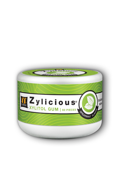 Zylicious Gum Spearmint, 60 peice