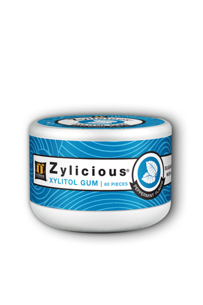 Peppermint Zylicious Gum, 60ct