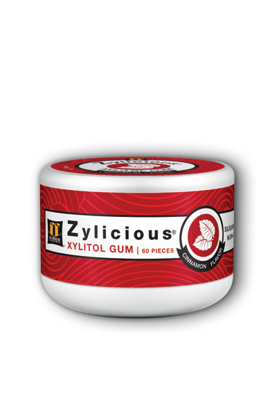 Cinnamon Zylicious Gum, 60ct