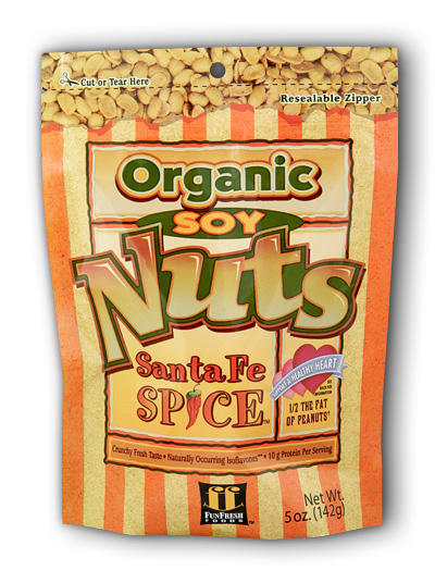 FunFresh Foods: Santa Fe Organic Soynuts 5 Nut Santa Fe Spice
