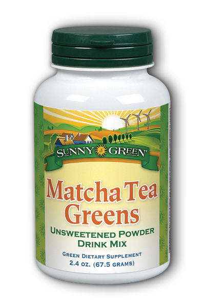 Matcha Tea Greens 2.4 oz from Sunny Green