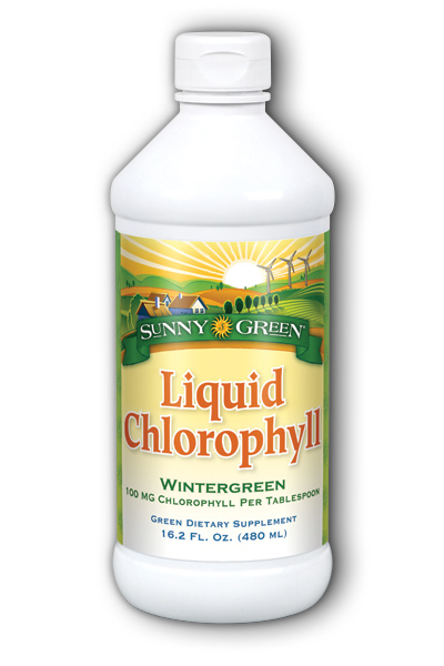 Sunny Green: Wintergreen Liquid Chlorophyll 16 Liq 100mg