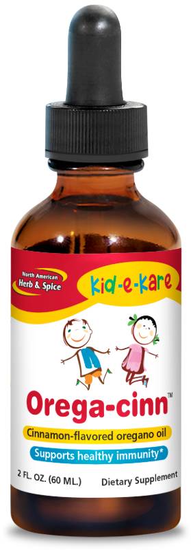 NORTH AMERICAN HERB & SPICE: kid-e-kare Orega-Cinn Throat Spray 2 OUNCE