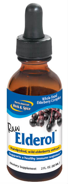 NORTH AMERICAN HERB & SPICE: Elderol Wild Elderberry Complex 2 OZ