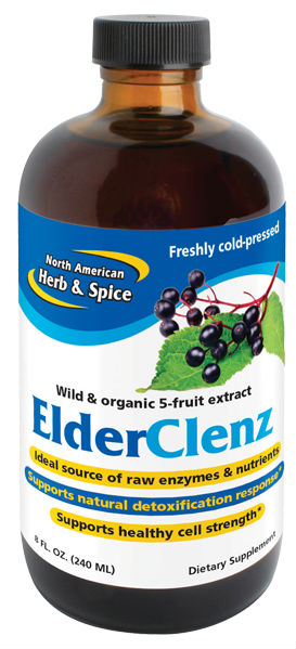 NORTH AMERICAN HERB & SPICE: Elder-C Elderberry Plus Vit C Powd. 3 OZ