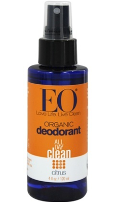ORGANIC DEOD SPRAY CITRUS 4OZ from EO PRODUCTS