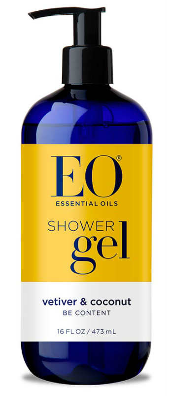 EO PRODUCTS: Shower Gel Vetiver & Coconut 16 ounce