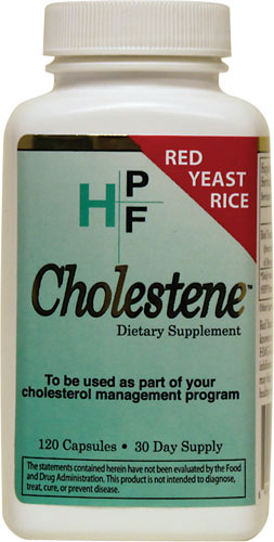 HPF Cholestene Red Yeast Rice 600mg 120 capsules from HEALTHY ORIGINS