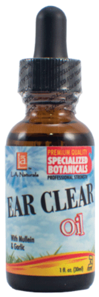 L A Naturals: Ear Clear Oil 1 oz