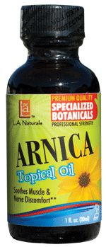 L A Naturals: Arnica Oil 1 oz