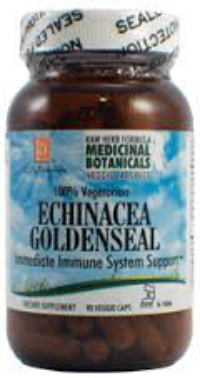 Echinacea Goldenseal Raw Formula 90 vgc from L A Naturals