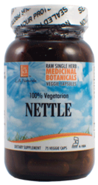 L A Naturals: Nettle Raw Herb 75 vgc