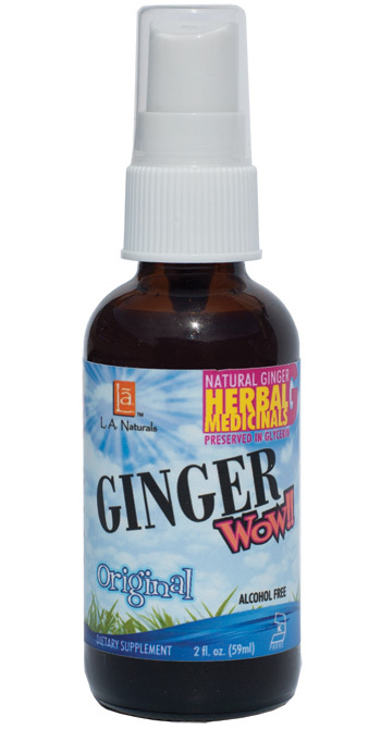 L A Naturals: Ginger Wow! Spray 2 oz