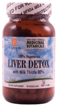 L A Naturals: Liver Detox Raw Formula 90 vgc