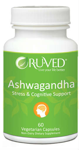 R U VED: Ashwagandha Stress Cognitive Support 60 VGC