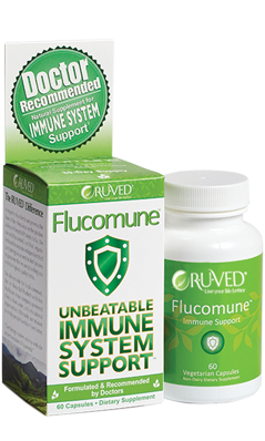 Flucomune Immune System Support 60 cap from R U Ved