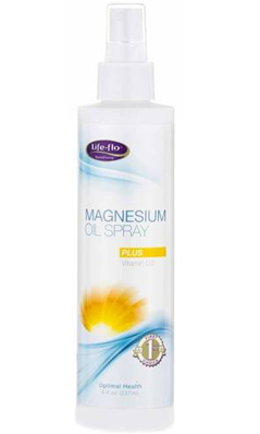 LifeFlo: Magnesium Oil Spray w/Vit D3 8 oz Spray