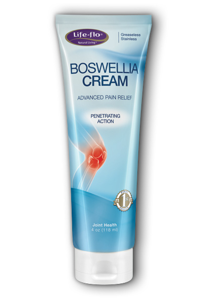 Life-flo health care: Boswellia Cream (Unscented) 4 oz Crm