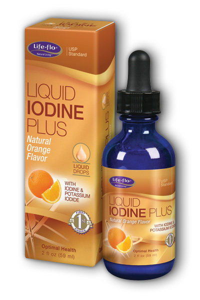 Life-flo health care: Liquid Iodine Plus (Orange) 2 oz Liq