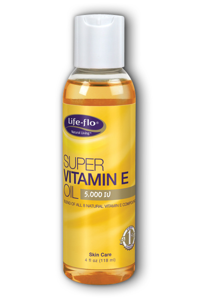 LIFE-FLO HEALTH CARE: Super Vitamin E Oil 5000 IU 4 oz