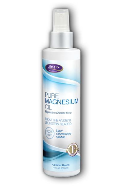Pure Magnesium Oil (Unsented), 8 oz Liq