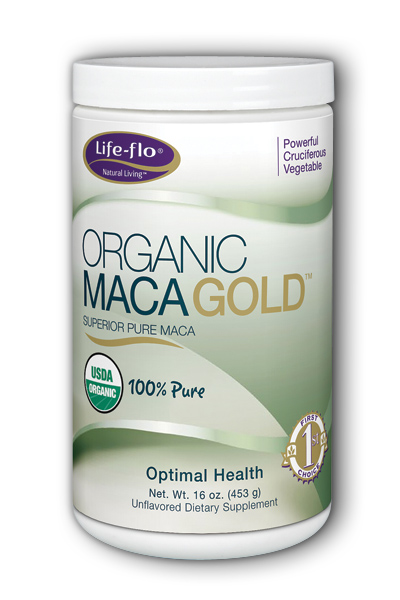 LIFE-FLO HEALTH CARE: Organic Maca Gold 16 oz