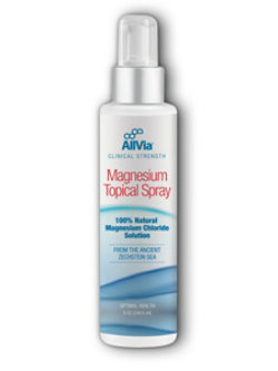 Magnesium Topical Spray 8 oz from Allvia