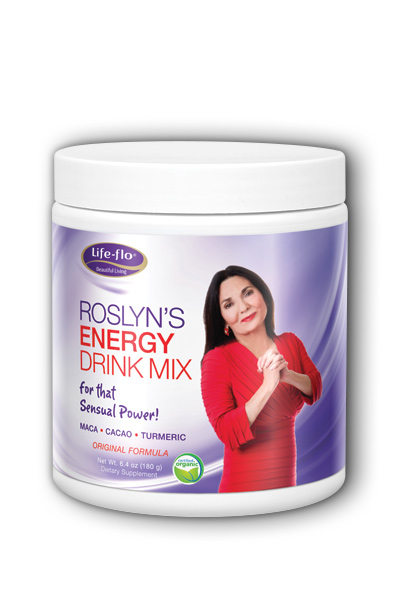 Life-flo health care: Roslyn Organic Energy Drink Mix 6.4 oz