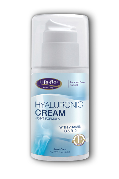 LIFE-FLO HEALTH CARE: Hyaluronic Cream 3 oz