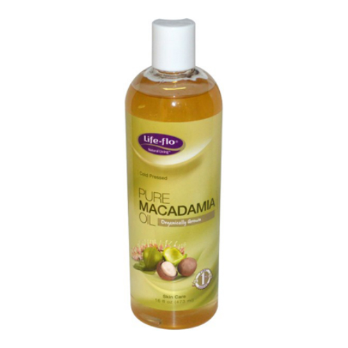 LifeFlo: Pure Macadamia Oil 16 oz Oil