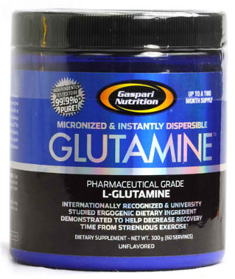 GLUTAMINE UNFLAVORED 300 Gram from GASPARI NUTRITION