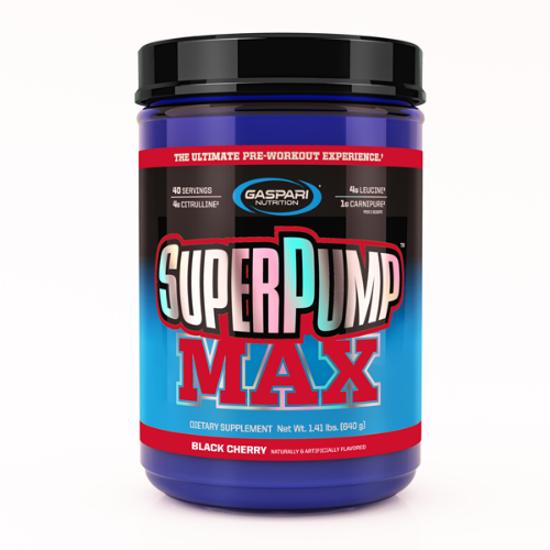 Gaspari Nutrition: SuperPump Max Black Cherry 40 servings