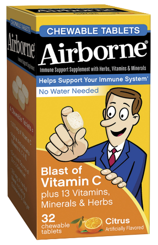 AIRBORNE: Airborne Chewable Citrus 32 tab