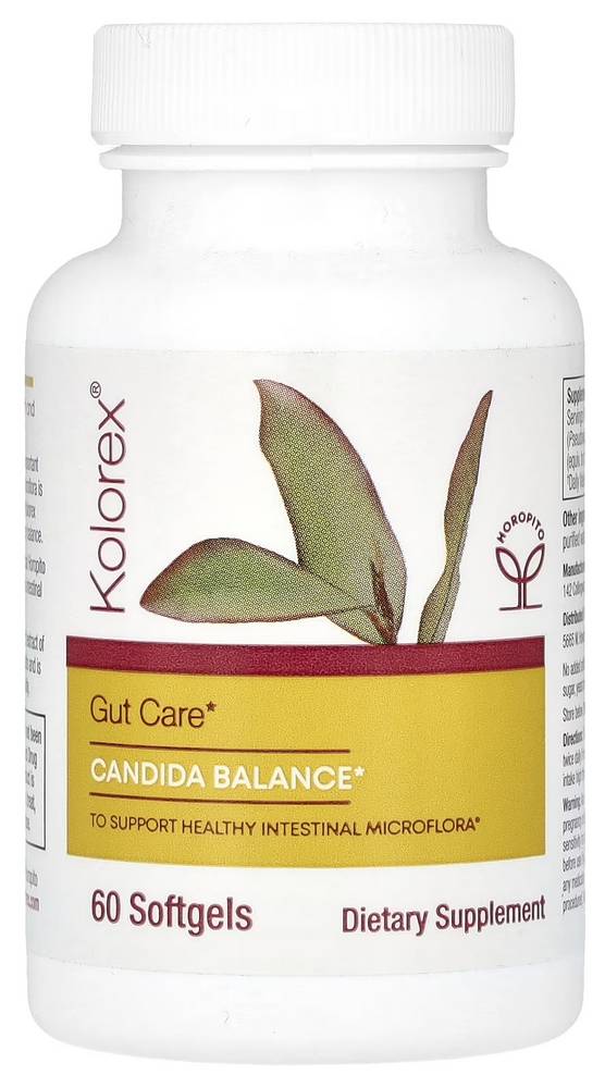 NATURES SOURCES: Kolorex® Advanced Intestinal Care (aka Advanced Candida Care) 60 softgels