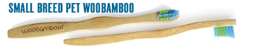 WOOBAMBOO: Toothbrush Small Dog & Cat 1 ct