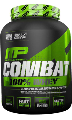 COMBAT 100% WHEY CAPPUCCINO 5LB from MusclePharm