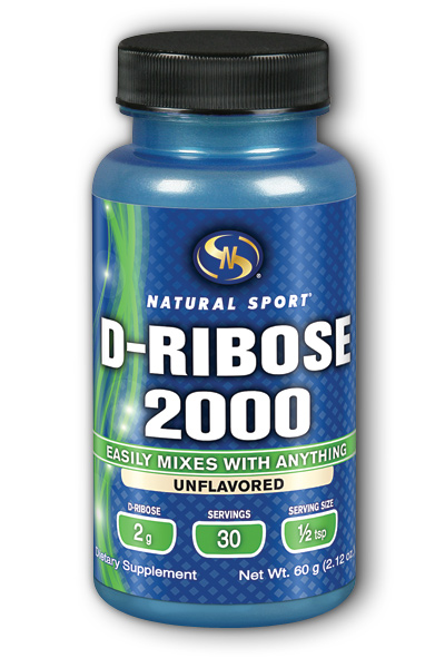 Natural Sport: D-Ribose (Unflavored Powder) 60 Grams Powder