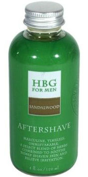 HONEYBEE GARDENS Inc: Herbal Aftershave Sandalwood 4 oz