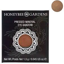 HONEYBEE GARDENS INC: Pressed Powder Eye Shadow Cairo-Medium Plum Brown Slight Shimmer 1.3 gram