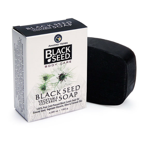 AMAZING HERBS: Black Seed Vegetable Glycerine Soap 4.25 oz