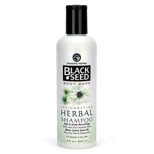 AMAZING HERBS: Black seed Herbal Shampoo 8 oz