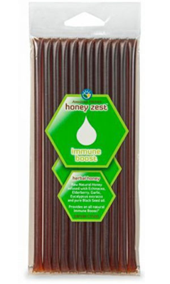 Amazing Herb: HoneyZest Immune Boost Honey Stick 12 ct