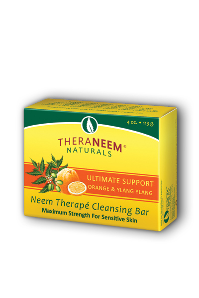 Organix South: TheraNeem Ultimate Support with Orange and Ylang Soap 4 oz Bar