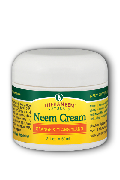 Organix South: TheraNeem Neem Cream - Orange Ylang 2 oz Crm