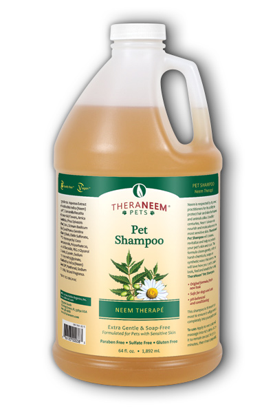 Organix South: TheraNeem Pet Shampoo 1/2 Gallon TO 64 oz Liq