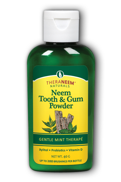 Organix South: TheraNeem Tooth and Gum Powder Mint 40 g Pwd